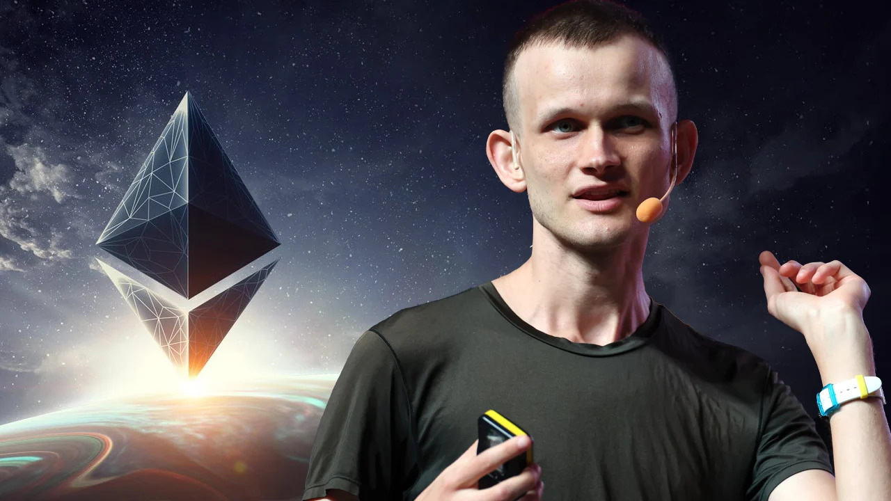 During a market upswing, $100K worth of ETH is traded for stablecoins via Vitalik Buterin's ENS address.